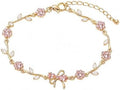 Pink Bow Bracelet