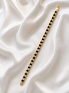 Baguette Tennis Bracelet – Gold Plated