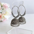 Trending Silver Jhumkas – Traditional Hoop Earrings