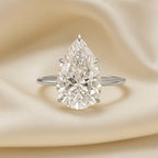 Oval Cut Adjustable Rings – Gold Plated Statement Rings for Women