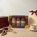 Royal Velvet Pearl Bangles Combo Box for Women
