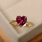 HEART-SHAPED RINGS