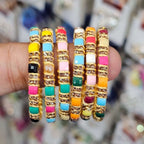 Rainbow Candy Kids Bangles Set – Multicolor