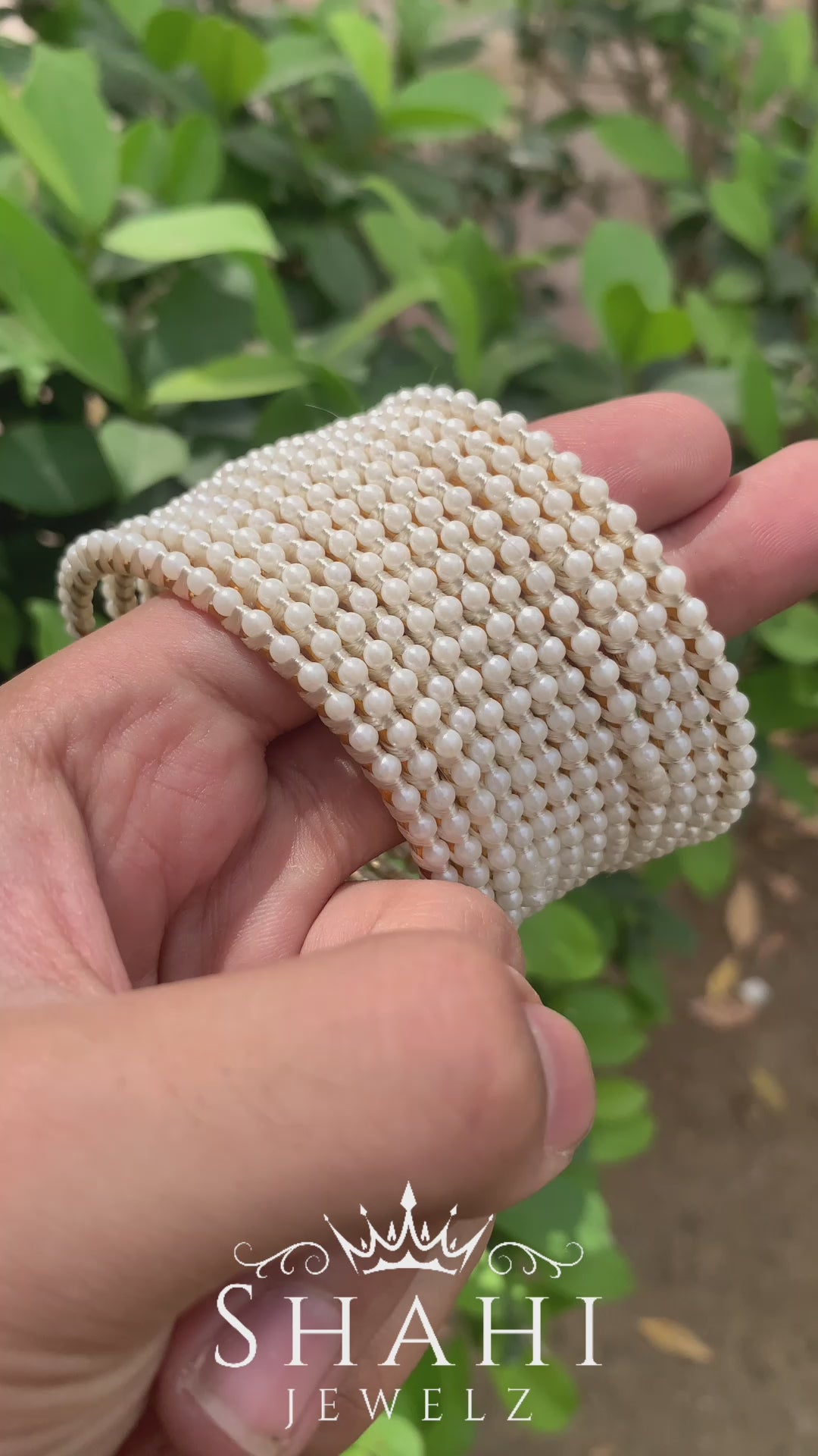 Trendy Hania Amir Inspired Pearl Bangles Set – 24 Pieces / 2 Dozen